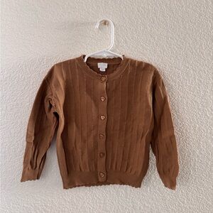Jamie Kay Tan Button-Up Cardigan